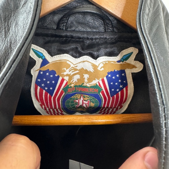 NEW Jeff Hamilton x Formula 1 x PacSun Full Leather Racing Jacket Small - Picture 4 of 11